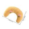 Artibetter Comfortable U-Shaped Polyester Pet Cushion for Small Dogs and Cats view 2