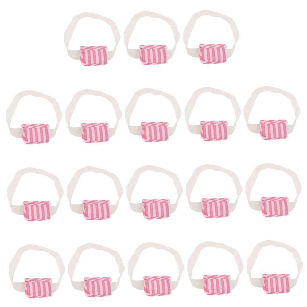 Holibanna 18-Piece Baby Diaper Fastening Belts, Comfortable Cotton, Elastic Waistband