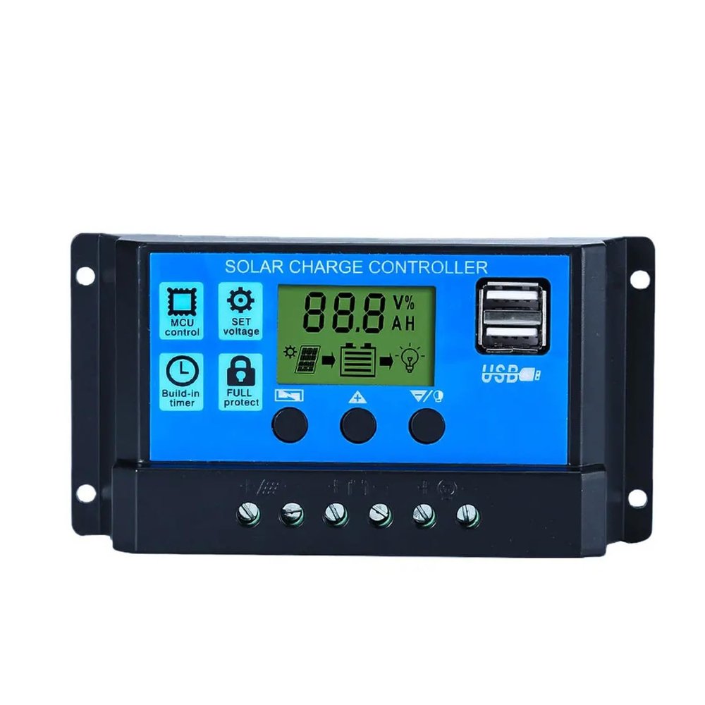 PWM Solar Charge Controller 20A with LCD Display