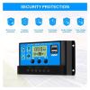 PWM Solar Charge Controller 20A with LCD Display view 3