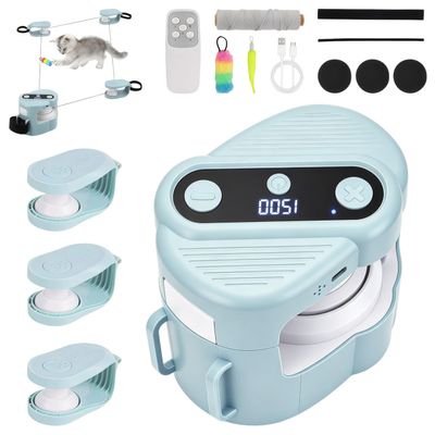 TAZZOR Interactive Electric Cat Toy with Adjustable Speed