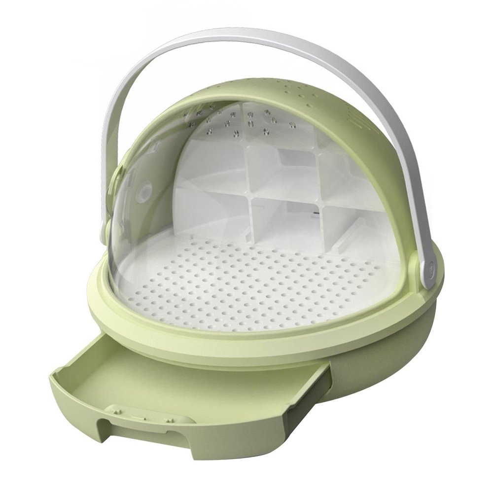 DimyFew Silkworm Breeding Box, Green