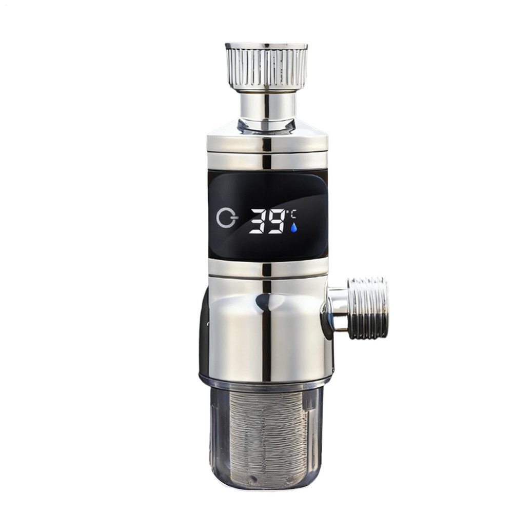 Shower Water Temperature Display, Digital Flow Meter