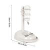 Neptuiby 300 ml Hanging Water Bowl for Small Dogs, White view 2
