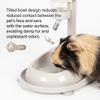 Neptuiby 300 ml Hanging Water Bowl for Small Dogs, White view 4