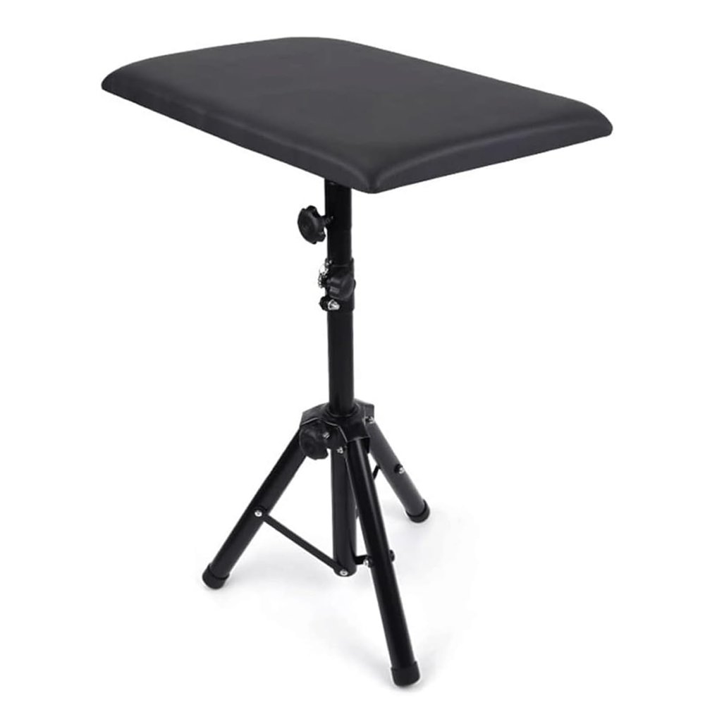 Tattoo Armrest Stand with Sponge Pad, Height-Adjustable Tripod