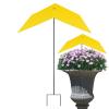 Plant Umbrella for Potted Plants, UV Protection Sun Umbrella view 2