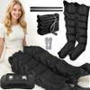 Lymphatic Drainage Massager for Legs and Abdomen, 6-Chamber Professional Leg Massager, 30–240 mmHg Adjustable Pressure, Black, XL + 10 cm Extension view 1