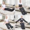 Lymphatic Drainage Massager for Legs and Abdomen, 6-Chamber Professional Leg Massager, 30–240 mmHg Adjustable Pressure, Black, XL + 10 cm Extension view 4