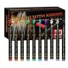 Body and Face Paint Markers, 10-Color Makeup Pens for Face Painting view 1