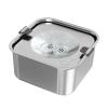 Leak-Proof 3 L Water Bowl for Dogs with Non-Slip Stainless Steel Bowl view 1