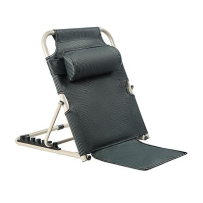 TYCIONG Adjustable Bed Backrest with Cushion, Umbra Blue