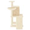 All-in-One Cat Tree with Cozy Hideaway, Ramp, Basket and Perch, 96.5 cm Tall view 4