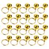 GALPADA Small Pet Bells with Easy Closure - 20 Pack Copper view 1