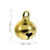 GALPADA Small Pet Bells with Easy Closure - 20 Pack Copper view 2