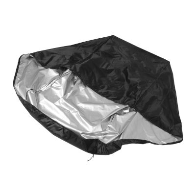 Operitacx Bicycle Trailer and Tire Protective Cover, Oxford Fabric with PU Coating
