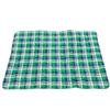 Reusable Cotton Incontinence Bed Pad, Green, Non-Slip view 1