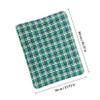 Reusable Cotton Incontinence Bed Pad, Green, Non-Slip view 2
