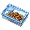 Reptile Feeding Bowl, Escape-Proof with Compartment view 1