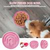 Slow Feeder Cat Bowl - Silicone Anti-Choke Design view 2