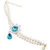 JECOMPRIS Adjustable Pearl Collar for Pets view 1