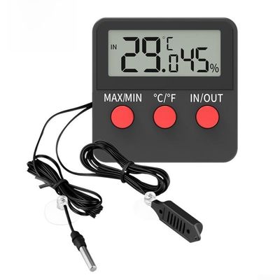 DTH74 Thermo-Hygrometer with High-Resolution LCD Display for Easy Reading in Reptile Enclosures, Egg Incubators, and Animal Shelters