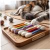 Striegro Catnip Toys, 6-Pack, Large Cotton Q-Tip Toys for Cats, 5.91 in view 2