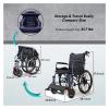 Folding Manual Wheelchair with Swing-Away Footrests view 2