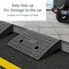 Step Curb Rubber Ramp for Wheelchair, Split with Expansion Bolts for Easy Access view 4