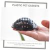 Artibetter 20-Piece Round Plant Pot Mesh Mats, Sturdy PP Plastic Drainage Grids for Flower and Bonsai Pots view 3