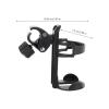GRADENEVE Universal PP Cup Holder, Multi-Angle Rotating, for Wheelchairs and Strollers, Black view 1