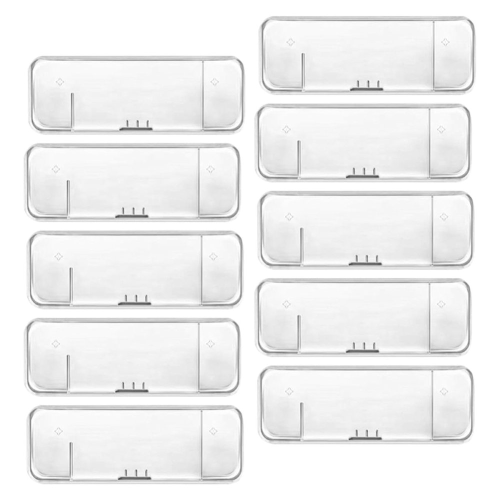 COOPHYA 10-Piece Lightweight Plastic Razor Cases