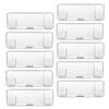 COOPHYA 10-Piece Lightweight Plastic Razor Cases view 1