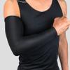 Yhenlovtt All Shooter Sleeves Compression Arm Sleeves for Men and Women, Black view 1