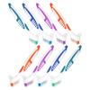 VILLCASE Denture Brushes, PP and Nylon, 8-Piece Set, Double-Sided Design view 1