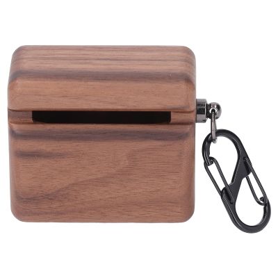 Vvikizy Handmade Protective Case for Wireless Earbuds, for 2nd-Generation Pi7 S2 Natural Wood Housing
