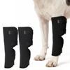 Yesmoyhe 2-Pack Dog Ankle Braces, Hock Wraps for Front and Hind Legs, Prevent Licking, Wound Care (XL) view 1