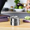 SWETRACE 2-Piece Stainless Steel Bowls with Lids view 4