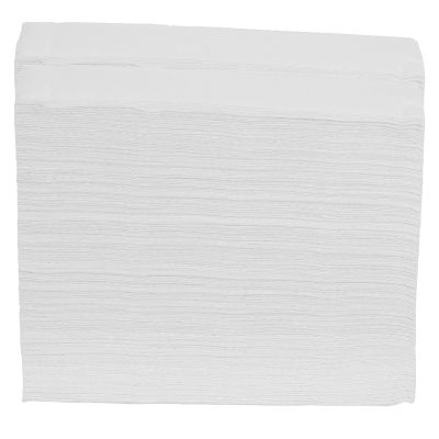 Tofficu 400-Count White, Skin-Friendly, Absorbent Paper Towels for Kitchens and Bathrooms at Home or Work