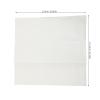 Tofficu 400-Count White, Skin-Friendly, Absorbent Paper Towels for Kitchens and Bathrooms at Home or Work view 2