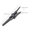 Stainless Steel and Plastic Eyebrow Scissors for Precise Trimming view 2