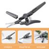 Stainless Steel and Plastic Eyebrow Scissors for Precise Trimming view 3