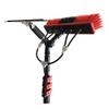 Retractable Brush and Pole for Window and Solar Panel Cleaning, Carbon Fiber and Aluminum Alloy view 1