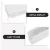 Dog Playpen Connector Buckles for Indoor Fences, 1 Set, HDPE, White view 3