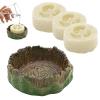 Generic Roach | Reptile Feeding and Drinking Bowl with Luffa, Water Basin for Terrarium view 1