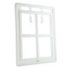 Alomejor Cat and Dog Door, Magnetically Lockable, Secure Flap for Screens and Windows, Easy to Install, Durable Pet Door view 4