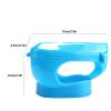 Alomejor Plastic Pigeon Holder, Practical Stable Clip for Injection Feeding, White, Blue, 5.9 X 4.7 X 3.3 Inches (Blue) view 2