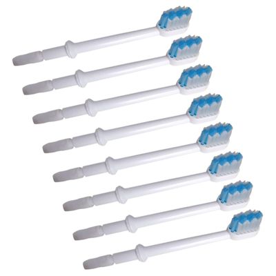POPETPOP Replacement Brush Heads for Water Flossers, 8-Pack, White