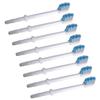 POPETPOP Replacement Brush Heads for Water Flossers, 8-Pack, White view 1