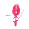 HOMSFOU Plastic Pet Waste Picker with Scissor Clamp, Comfortable Handle, Random Color view 2